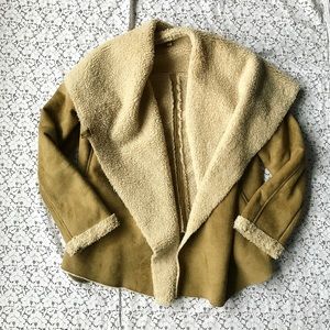 Ecoté Sherpa & suede jacket